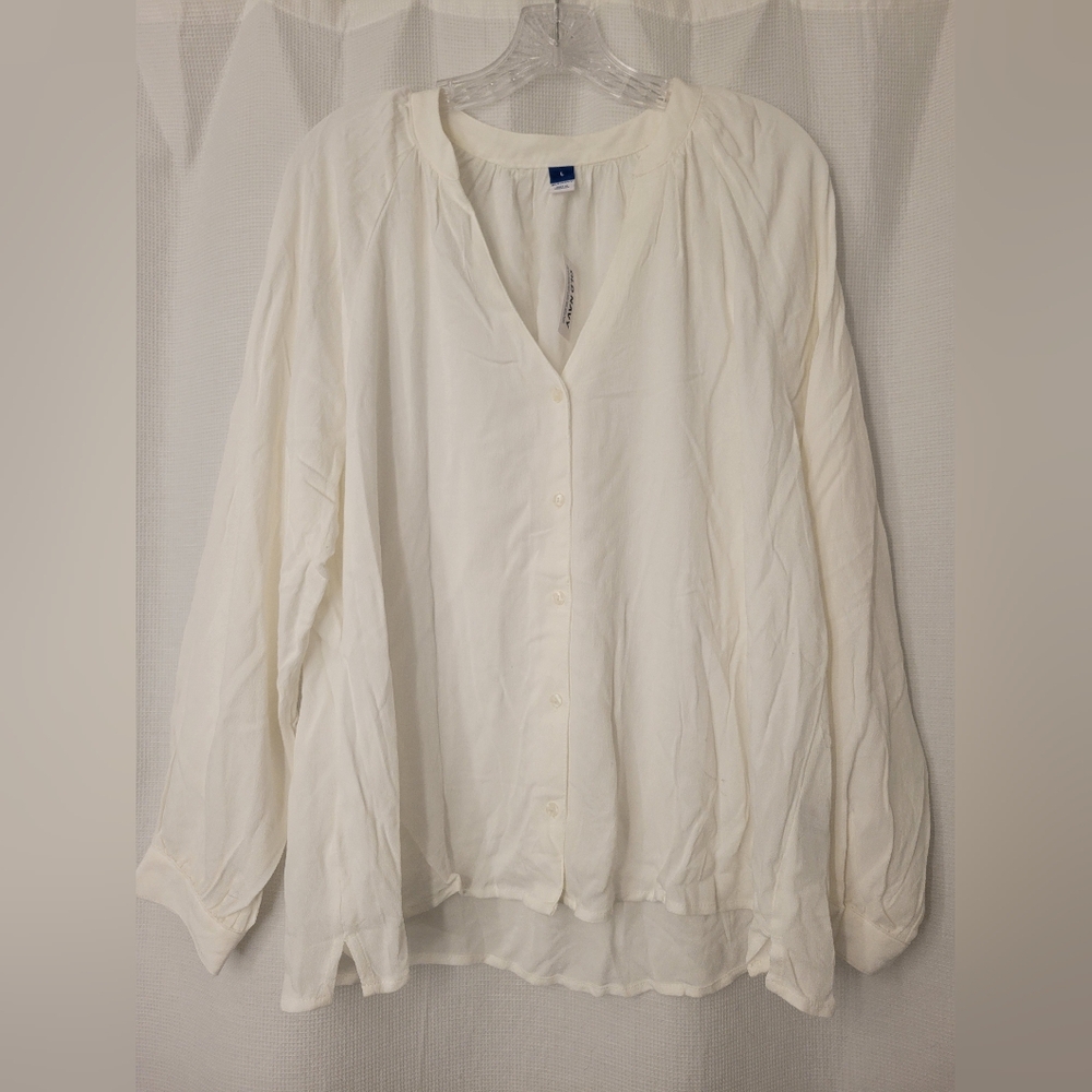 Old Navy Large White blouse